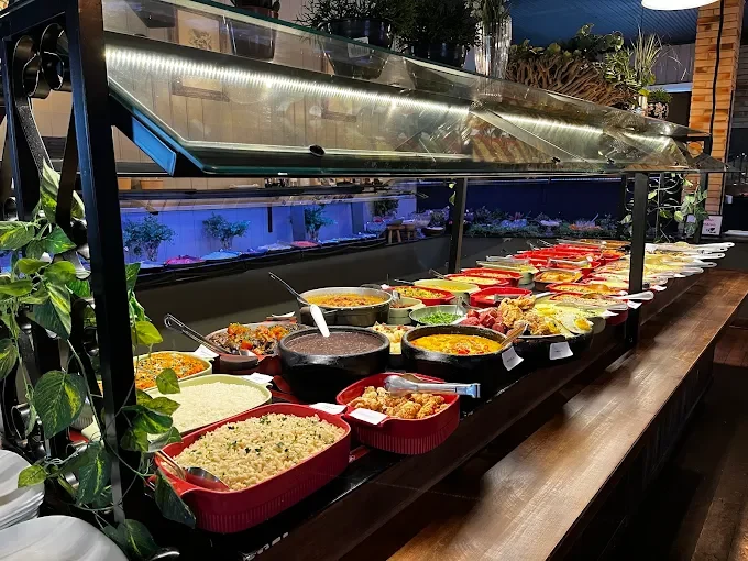 Buffet do restaurante
